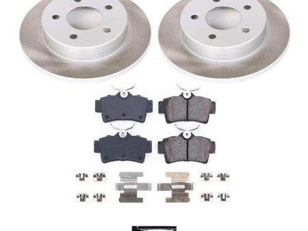 Power Stop 94-04 Ford Mustang Rear Semi-Coated Rotor Kit Online now