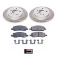 Power Stop 06-11 Cadillac DTS Rear Semi-Coated Rotor Kit Fashion