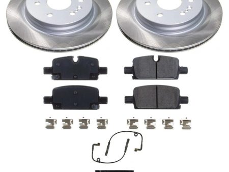 Power Stop 21-23 GMC Yukon XL Rear Semi-Coated Rotor Kit For Cheap