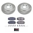 Power Stop 12-15 Toyota Prius Plug-In Front Semi-Coated Rotor Kit on Sale