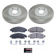 Power Stop 09-15 Honda Pilot Front Semi-Coated Rotor Kit Online Sale