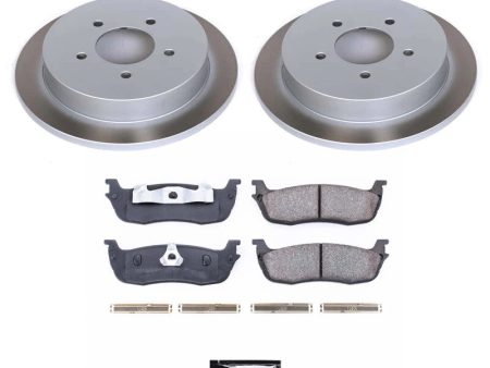 Power Stop 98-00 Lincoln Navigator Rear Semi-Coated Rotor Kit Sale