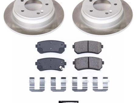 Power Stop 11-16 Kia Sportage Rear Semi-Coated Rotor Kit Discount