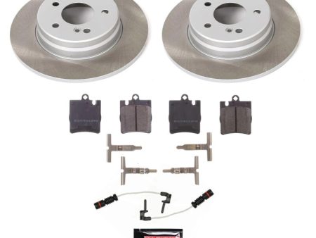 Power Stop 98-00 Mercedes-Benz E430 Rear Semi-Coated Rotor Kit Sale