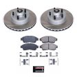 Power Stop 97-01 Mercury Mountaineer Front Semi-Coated Rotor Kit For Discount