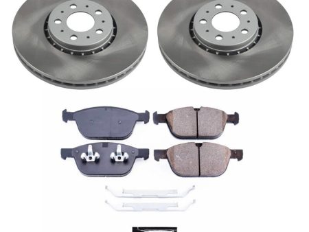 Power Stop 03-14 Volvo XC90 Front Semi-Coated Rotor Kit Discount