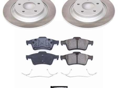 Power Stop 06-07 Mazda 5 Rear Semi-Coated Rotor Kit For Sale