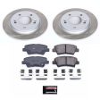 Power Stop 20-22 Kia Forte Rear Semi-Coated Rotor Kit Online Sale