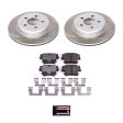 Power Stop 05-08 Dodge Magnum Rear Semi-Coated Rotor Kit Supply