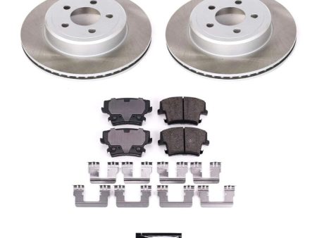 Power Stop 05-08 Dodge Magnum Rear Semi-Coated Rotor Kit Supply