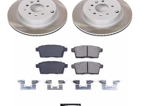 Power Stop 07-15 Mazda CX-9 Rear Semi-Coated Rotor Kit Supply