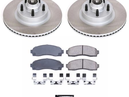 Power Stop 03-09 Mazda B4000 Front Semi-Coated Rotor Kit Online Sale