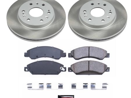 Power Stop 2007 GMC Yukon XL 1500 Front Semi-Coated Rotor Kit Cheap