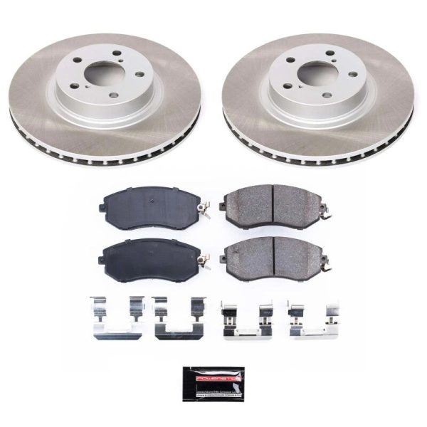 Power Stop 11-16 Subaru Impreza Front Semi-Coated Rotor Kit Discount