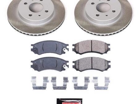 Power Stop 93-01 Saturn SW2 Front Semi-Coated Rotor Kit Discount