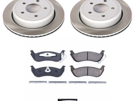 Power Stop 03-04 Mercury Marauder Rear Semi-Coated Rotor Kit Online Hot Sale