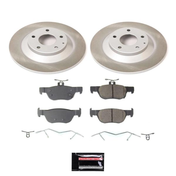 Power Stop 20-22 Mazda CX-30 Rear Semi-Coated Rotor Kit Online