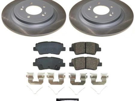 Power Stop 19-22 Hyundai Nexo Rear Semi-Coated Rotor Kit Discount