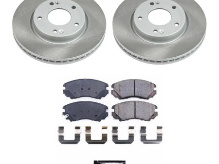 Power Stop 05-10 Kia Sportage Front Semi-Coated Rotor Kit Online Sale