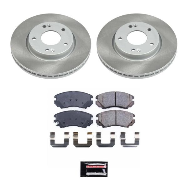 Power Stop 05-10 Kia Sportage Front Semi-Coated Rotor Kit Online Sale