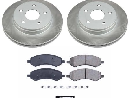 Power Stop 19-22 Ram 1500 Classic Front Semi-Coated Rotor Kit Online now