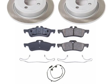 Power Stop 07-08 Mini Cooper Rear Semi-Coated Rotor Kit Online Sale