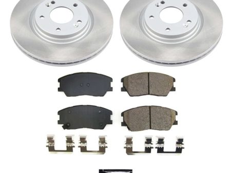 Power Stop 20-21 Kia Soul Front Semi-Coated Rotor Kit Hot on Sale