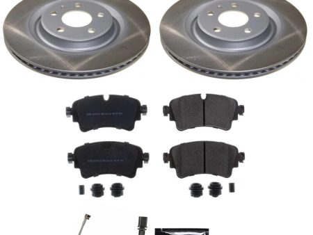 Power Stop 18-20 Audi SQ5 Rear Semi-Coated Rotor Kit For Discount