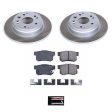 Power Stop 99-03 Acura TL Rear Semi-Coated Rotor Kit on Sale