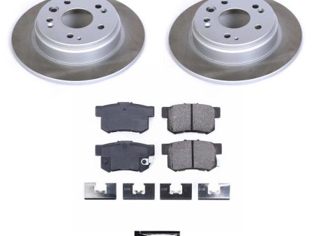 Power Stop 99-03 Acura TL Rear Semi-Coated Rotor Kit on Sale