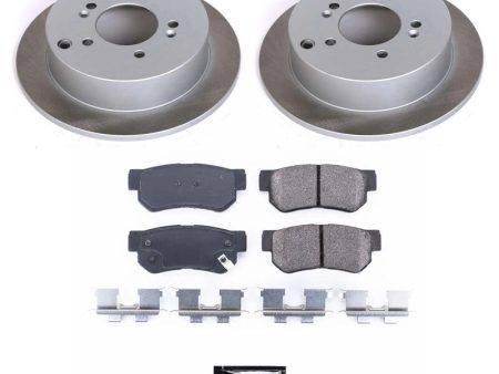 Power Stop 05-10 Kia Sportage Rear Semi-Coated Rotor Kit Fashion