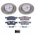 Power Stop 11-12 Jeep Grand Cherokee Front Semi-Coated Rotor Kit Sale