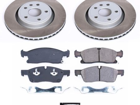 Power Stop 11-12 Jeep Grand Cherokee Front Semi-Coated Rotor Kit Sale