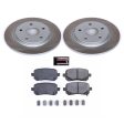 Power Stop 09-12 Volkswagen Routan Rear Semi-Coated Rotor Kit Cheap