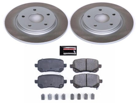 Power Stop 09-12 Volkswagen Routan Rear Semi-Coated Rotor Kit Cheap