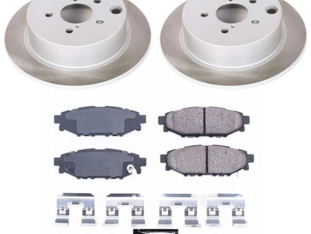 Power Stop 13-15 Subaru XV Crosstrek Rear Semi-Coated Rotor Kit Sale