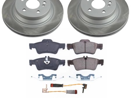 Power Stop 2006 Mercedes-Benz E350 Rear Semi-Coated Rotor Kit Online now