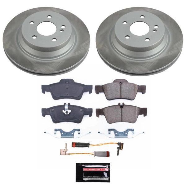 Power Stop 2006 Mercedes-Benz E350 Rear Semi-Coated Rotor Kit Online now