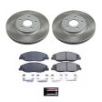 Power Stop 08-14 Cadillac CTS Front Semi-Coated Rotor Kit on Sale