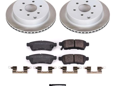 Power Stop 09-12 Suzuki Equator Rear Semi-Coated Rotor Kit For Cheap