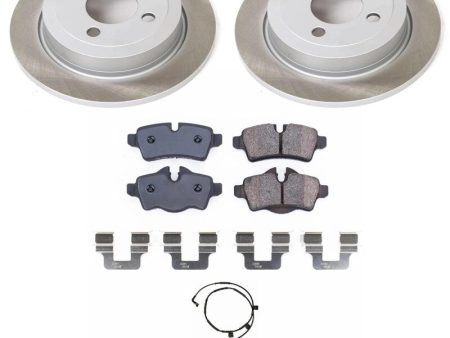 Power Stop 07-10 Mini Cooper Rear Semi-Coated Rotor Kit Online Hot Sale