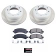 Power Stop 07-20 GMC Savana 3500 Rear Semi-Coated Rotor Kit Discount