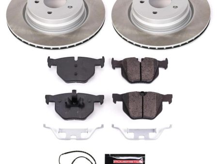 Power Stop 11-13 BMW 335is Rear Semi-Coated Rotor Kit Online