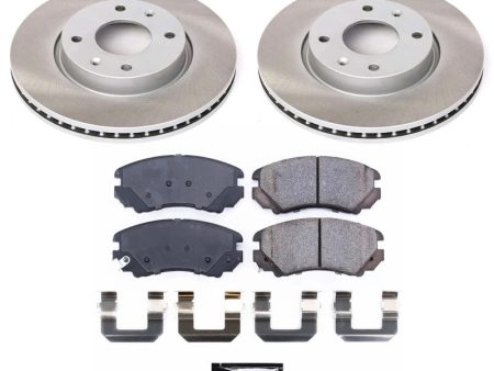 Power Stop 02-06 Kia Optima Front Semi-Coated Rotor Kit Online Sale