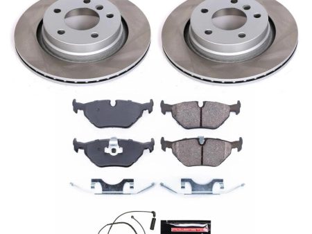 Power Stop 99-00 BMW 328i Rear Semi-Coated Rotor Kit Online Sale