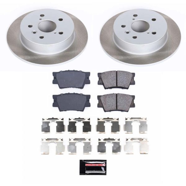 Power Stop 18-24 Toyota Camry Rear Semi-Coated Rotor Kit Online