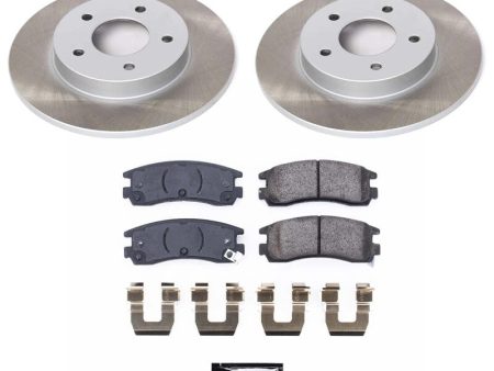 Power Stop 92-96 Cadillac Seville Rear Semi-Coated Rotor Kit Discount