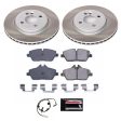 Power Stop 07-10 Mini Cooper Front Semi-Coated Rotor Kit Cheap