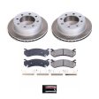 Power Stop 08-13 GMC Yukon XL 2500 Rear Semi-Coated Rotor Kit on Sale