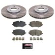 Power Stop 21-22 Chevrolet Trailblazer Front Semi-Coated Rotor Kit on Sale